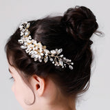 Bridal Crystal & Pearl Hair pieces