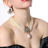 Vintage Style Pearl Necklace